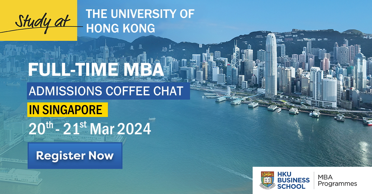 HKU MBA Admissions Chat in Singapore