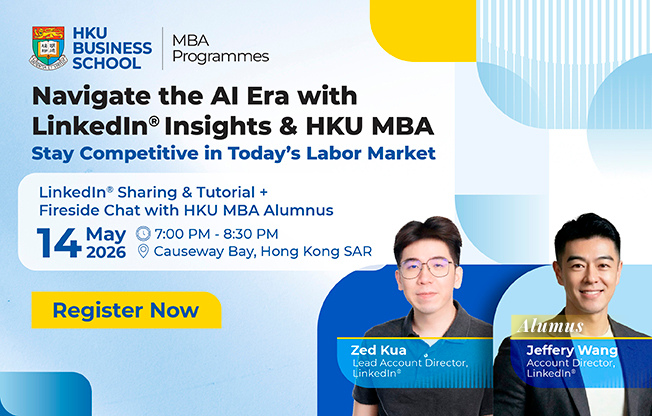 Navigate the AI Era with LinkedIn® Insights and HKU MBA