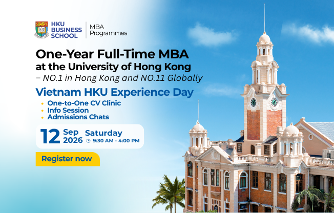 MBA Info Session on HKU Experience Day in Vietnam