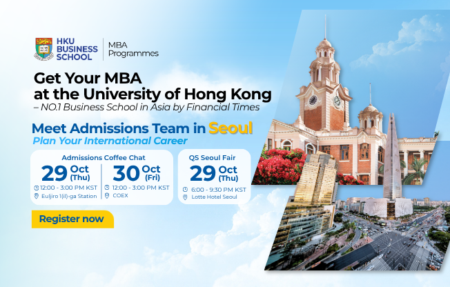 Meet the HKU MBA Admissions Team in Seoul, South Korea