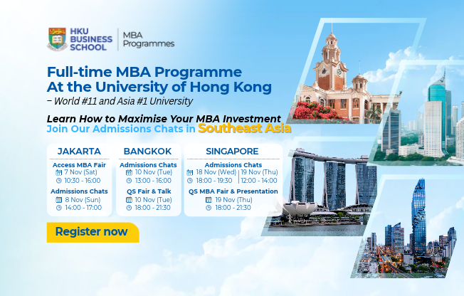 Meet the HKU Full-time MBA Admissions Team in Southeast Asia